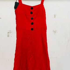 Red Midi Dress