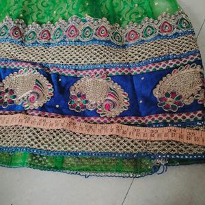 Green Chaniya Choli