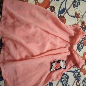 Partywear Skirt And Top For Baby Girl