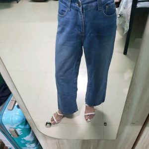 Vintage Straight Fit Denim For Women