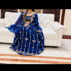 Royal Blue Lehnga