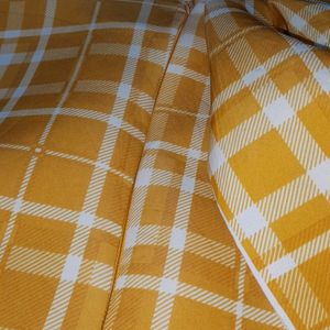 Yellow Checked Top