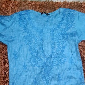 Blue Kurta