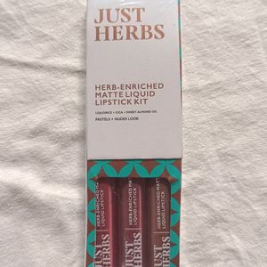 Just Herbs Matte Liquid Lipstick Kit