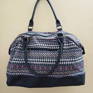 Printed Canvas Handbag DNMX