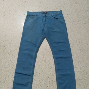 Stylish Men Light Blue Denim