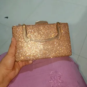 GOLD SLING BAG FOR PARTIES❣️