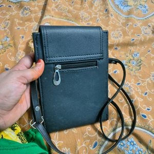 Black Mobile Sling Bag...