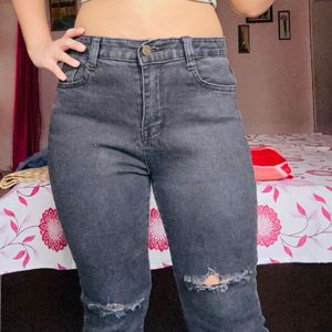 Denim Jeans Grey