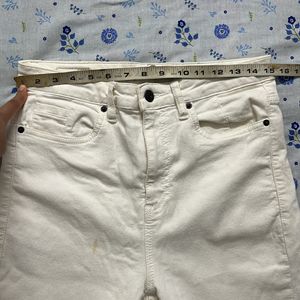 NEW White denim for women