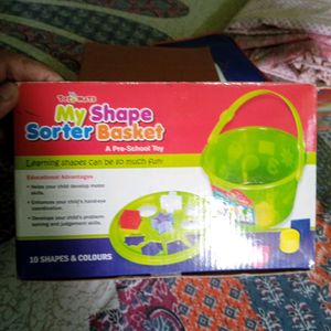 Shape Sorter With 10 Pieces