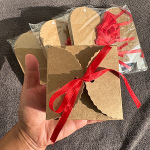 Gift Box/ Candy Box With Ribbon (10 Boxes)