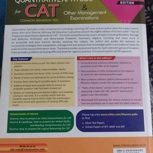 CAT Quantitative Aptitude Arun Sharma