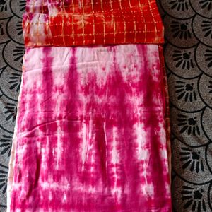 Tie Dye Cotton Dress Material
