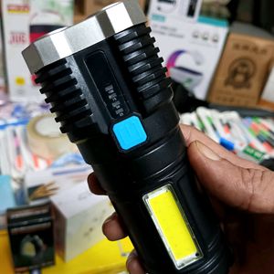 Multifunctional Rechargeable LED Torch Light