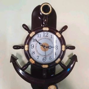 Anchor Pendulum Analogue Clock Brand New