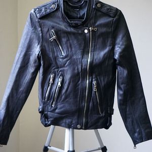 Leather Biker Jacket