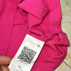 SHEIN HOT PINK TANK TOP NEW