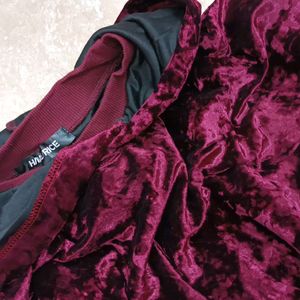 Velvet Inside Warm Fabric Linning Hoodie