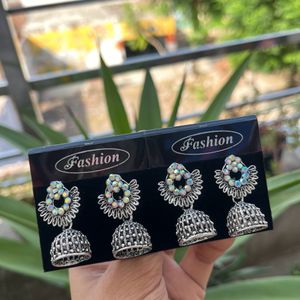 Cute little jhumkis