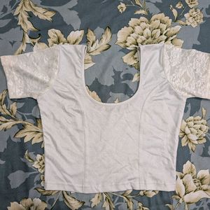 Readymade, Super-stretchable Blouse (Off-white)