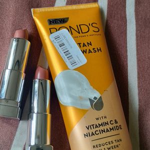 Lipstick With Facewash