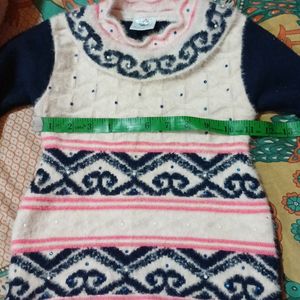 4 Year Girl Dress Woolen