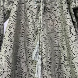 Olive Lace Tunic