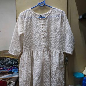 White Short Kurti