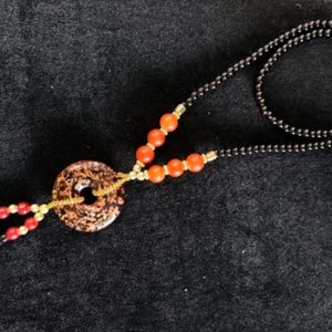 ORANGE GOA NECKLACE