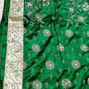 Green Silk Saree