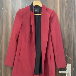 Red stylish Overcoat