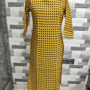 Yellow Kurti