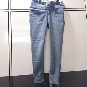 22. 4 Button Grey Jeans For Women