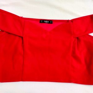 🎉OFFER♥️ Hot Red Shein Top ♥️