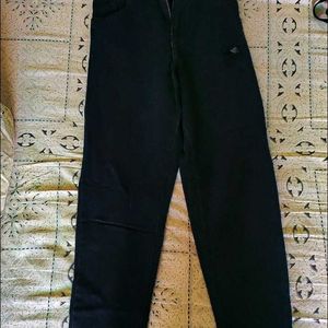 Black Straight Fitting Jeans