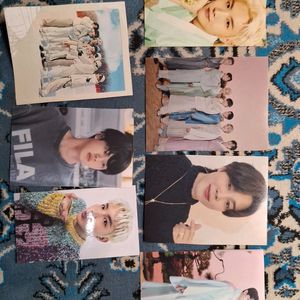 Bts Set Of 6 Unofficial Pcs+Freebies