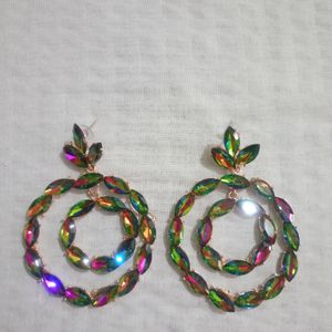 Multicolour Earrings (Get 30 Rs. Off On Delivery)