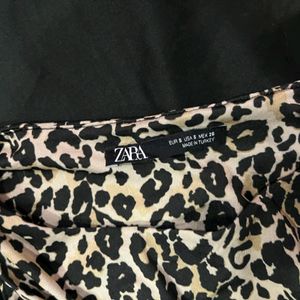 Zara leopard bodysuit