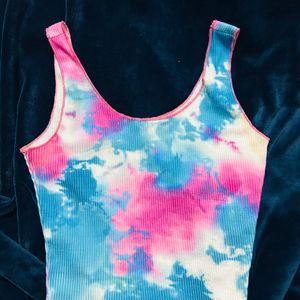 Multicolour Crop Top