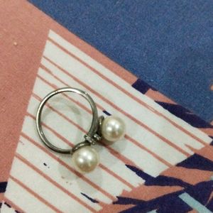 Ariana Grande Wedding Inspired Pearl Ring