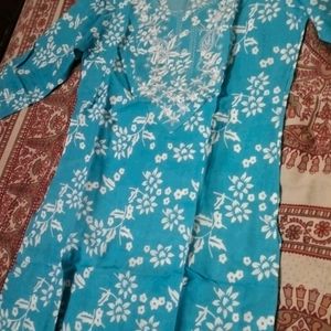 Trending Nyra Cut Kurti With Plaazo