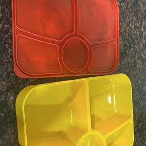 Red And Yellow Color Kids Tiffin