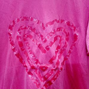 Pink Heart Tshirt