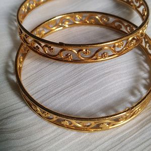 Gold Plated Bangles