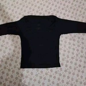 U Shape Full Sleeve Top