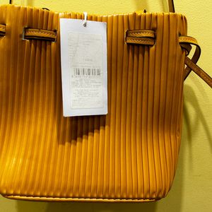 Encrustd Women Striped Buckle Bag