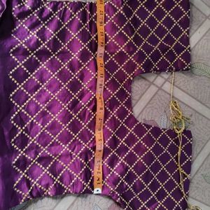 NEW Purple Lehnga Choli With Dupatta