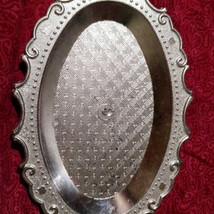 Silver Pooja Plate