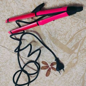 Pink Hair Straightener